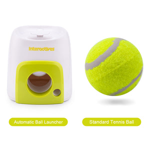 Interactive Fetch Ball Tennis Launcher